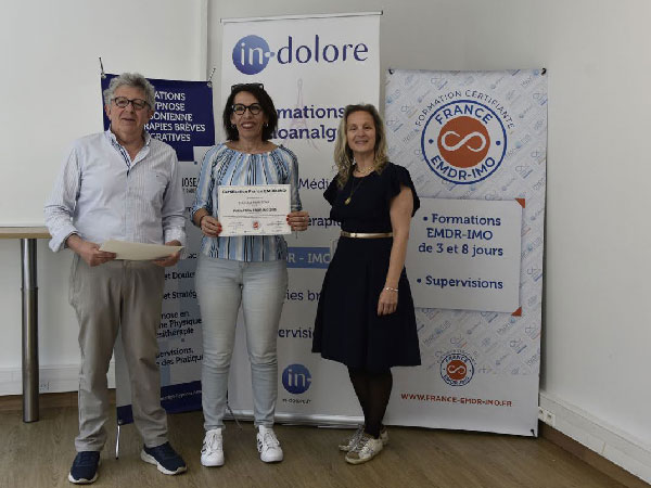 Habiba MONTOYA (Mulhouse), Certifiée Officiellement en EMDR - IMO. Habiba MONTOYA (Mulhouse), Certifiée Officiellement en EMDR - IMO.